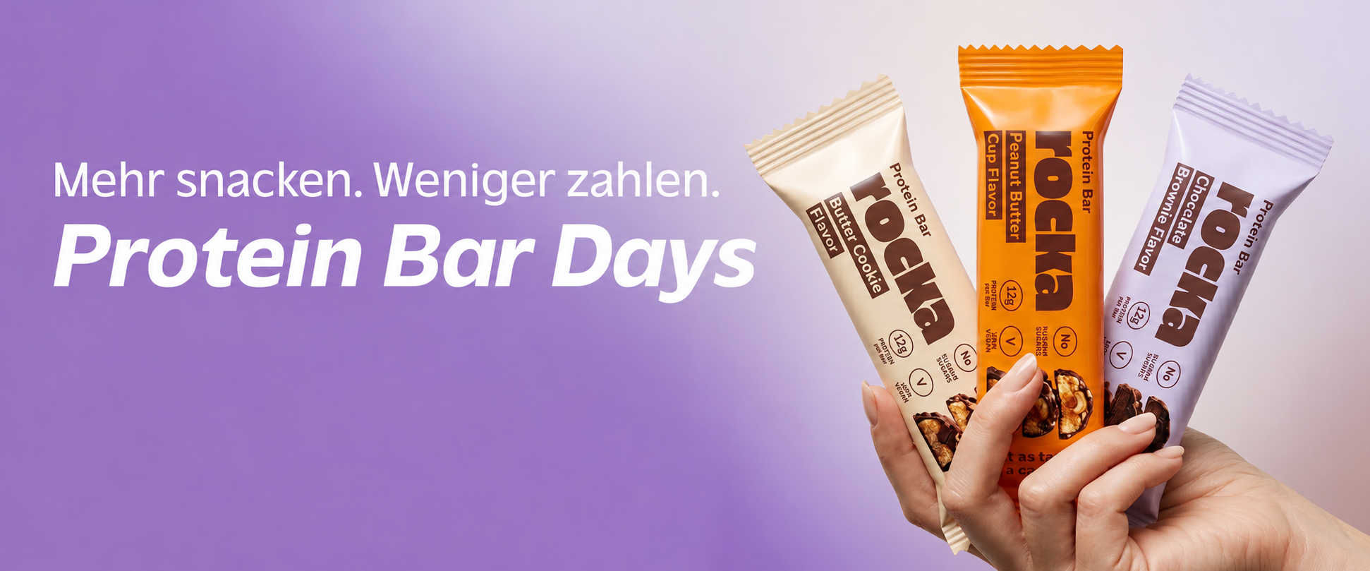 Protein Bar Days – Mehr snacken. Weniger zahlen.